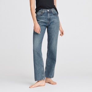 rag & bone Ruth Super High Rise Straight Jean